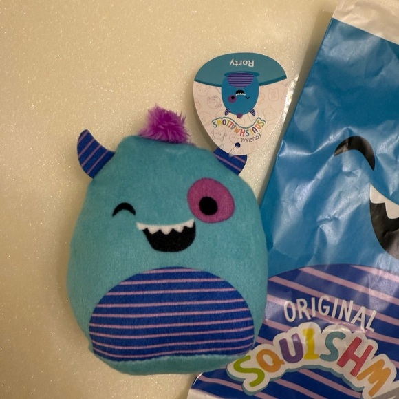 New Rorty Squishmallow McDonalds toys Happy Meal - Picture 2 of 7